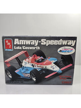 Vintage AMT ERTL Amway-Speedway Lola/Cosworth 1/25 Model Kit 6827 Complete